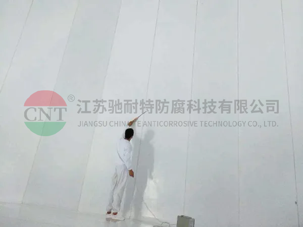 500m³立式储罐内部质量检测