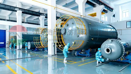 工业级内衬和喷涂车间