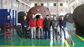 美国船用纯水罐公司验收内衬罐