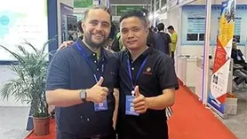 展会欧州客户技术交流